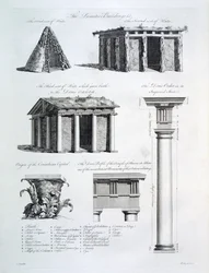 Architecturale tekeningen uit 